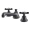 Kingston Brass KS4460BEX Essex 8" Widespread Bathroom Faucet, Matte Black KS4460BEX - alternate 1